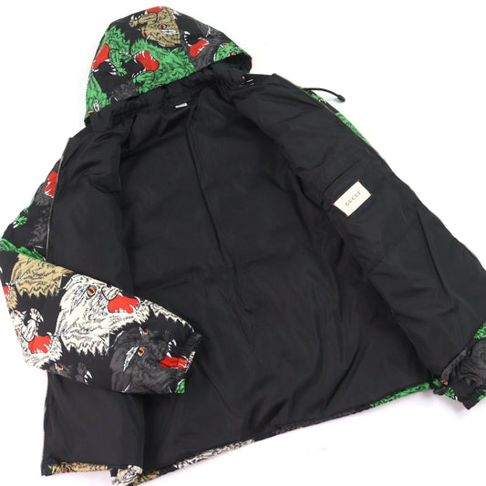 Gucci Panther Down Jacket Nylon Down Jacket
