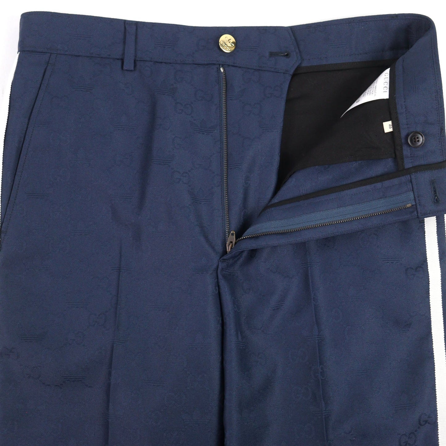 Gucci×adidas Trefoil Jacquard GG Logo Pants