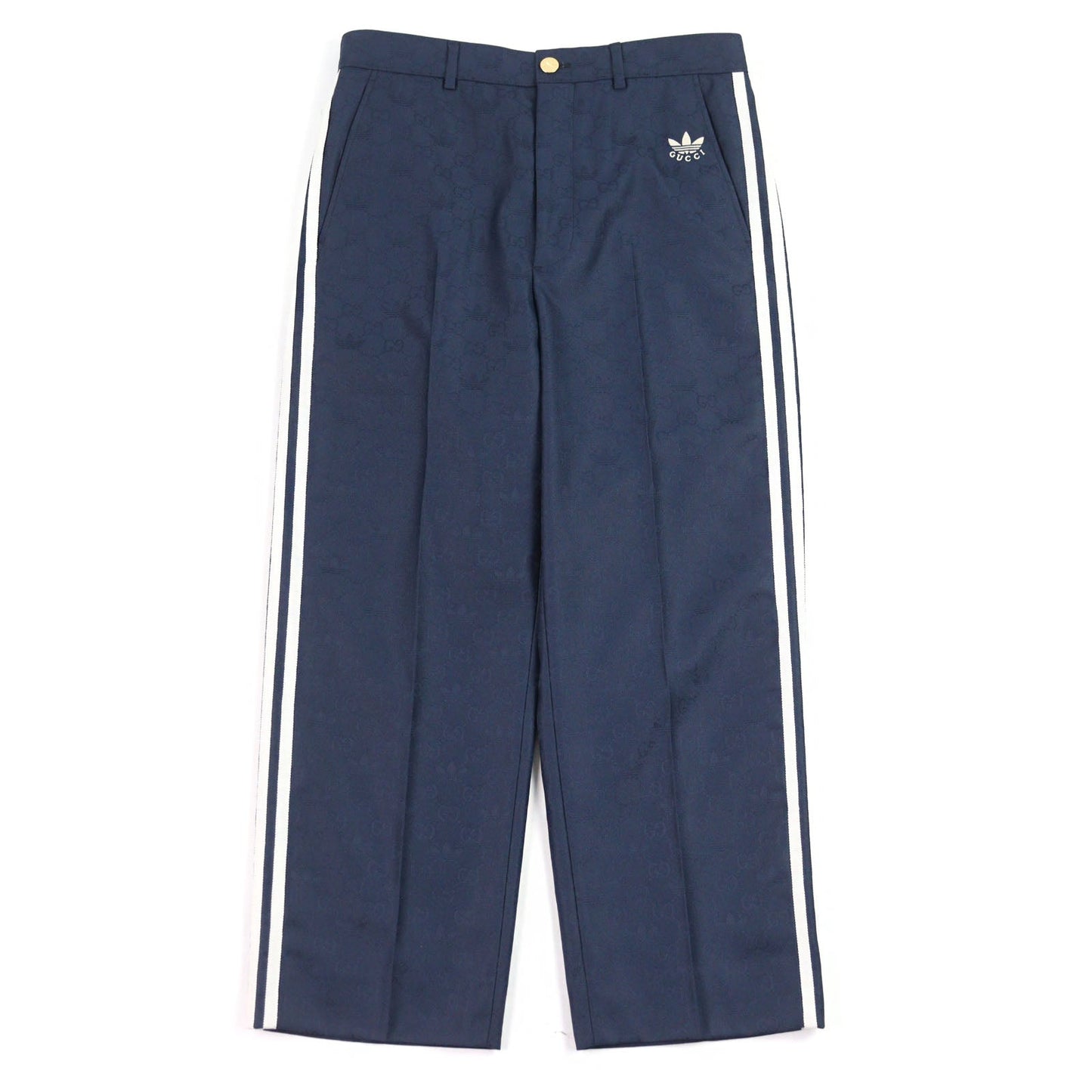 Gucci×adidas Trefoil Jacquard GG Logo Pants
