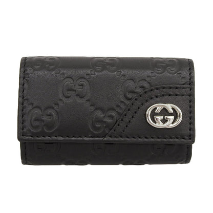 Gucci Guccissima Leather Key Holder