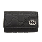 Gucci Guccissima Leather Key Holder