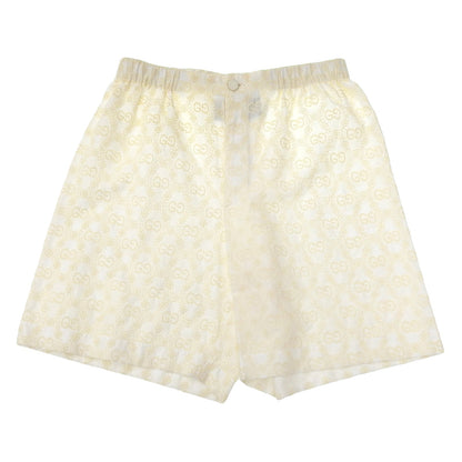 Gucci GG embroidery Cotton Shorts