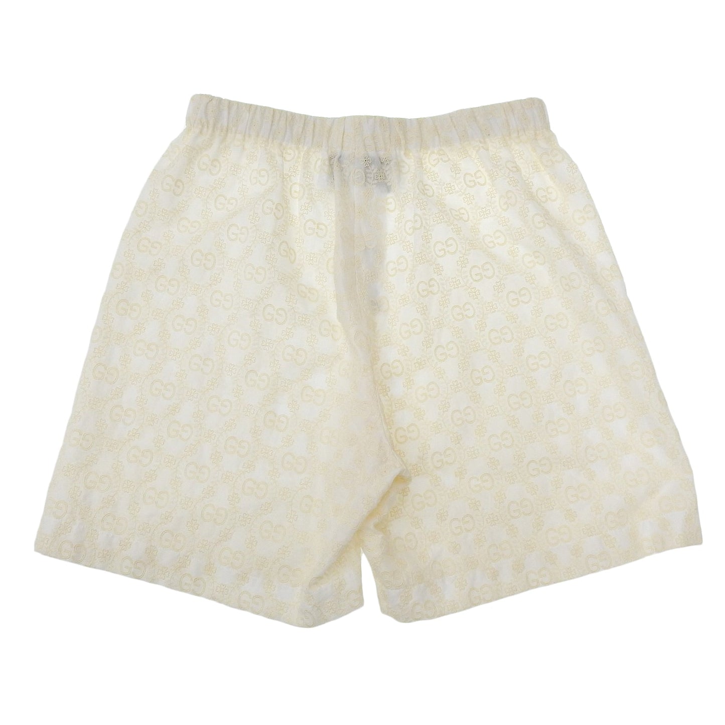Gucci GG embroidery Cotton Shorts