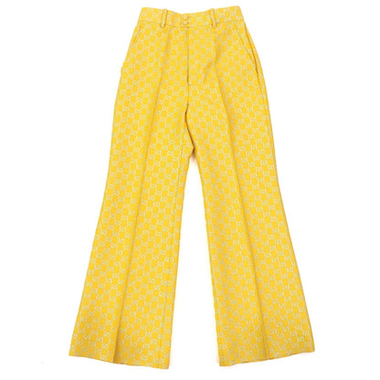 Gucci GG Jacquard Flare Pants Tro rs