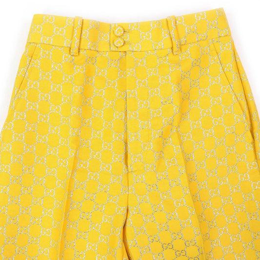 Gucci GG Jacquard Flare Pants Tro rs