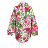 Gucci Ken Scott Rose print Half-zip Hoodie