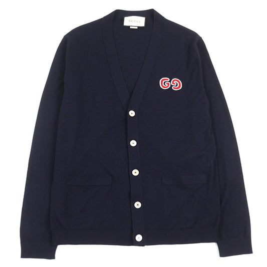 Gucci GG embroidery Wool Cardigan