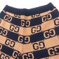 Gucci GG cotton jacquard knit shorts