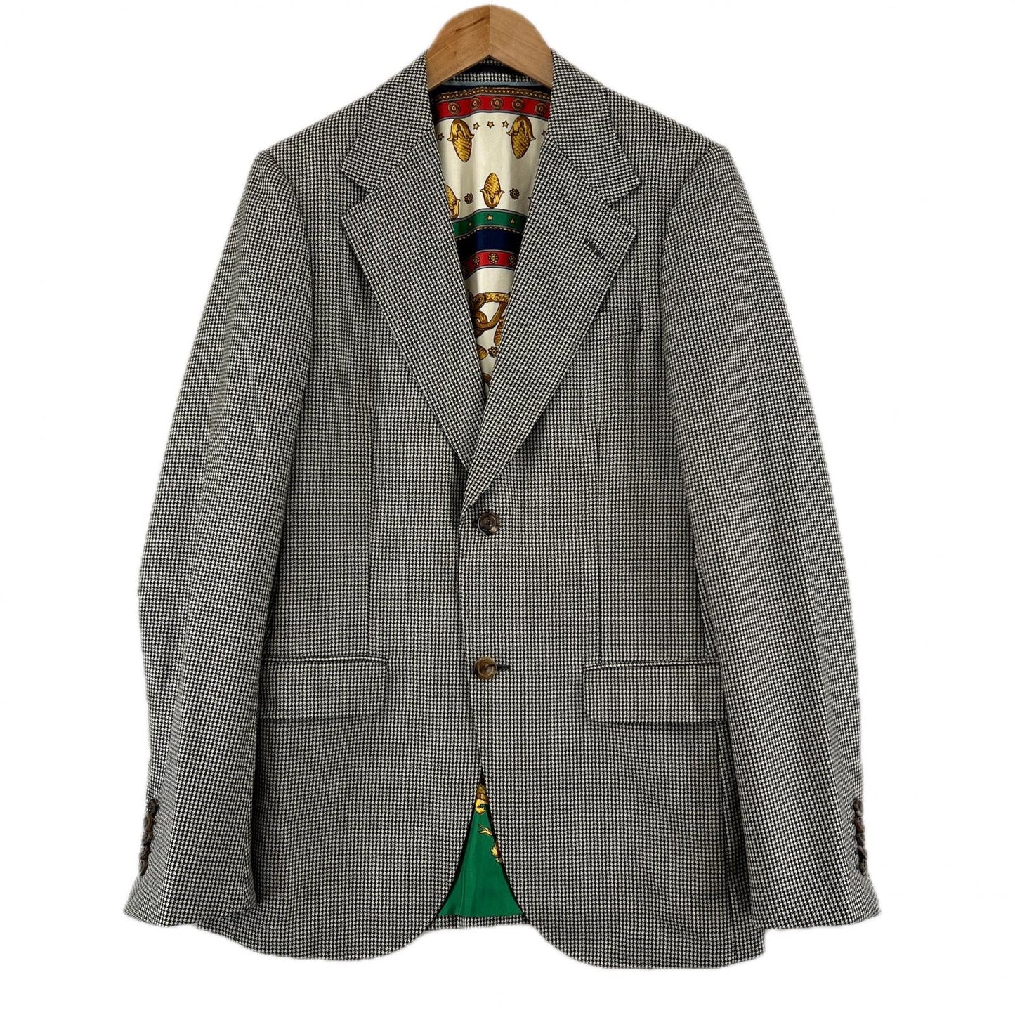 Gucci Houndstooth pattern Wool Jacket