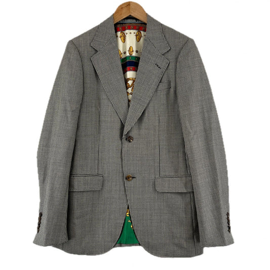 Gucci Houndstooth pattern Wool Jacket