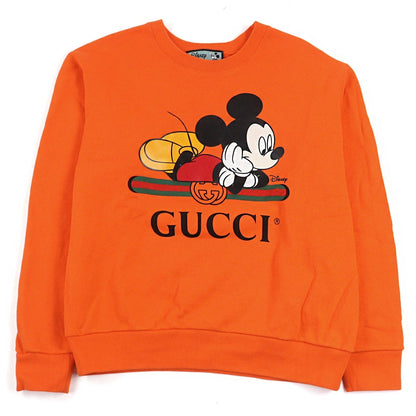 Gucci×Disney Mickey Mo  Print Web Line Sweatshirt