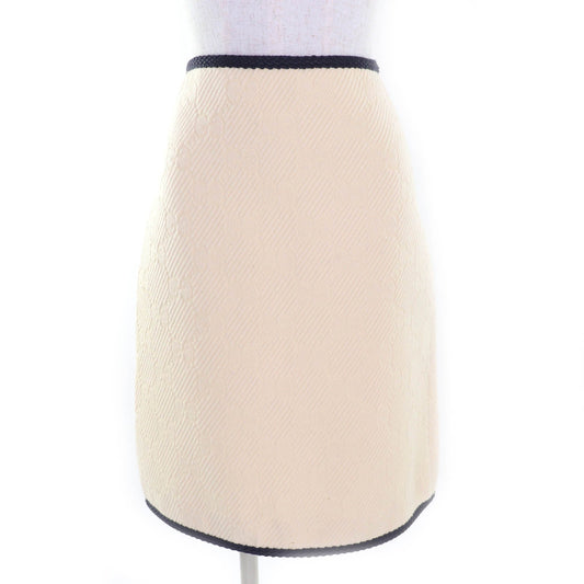 Gucci GG pattern Wool Skirt