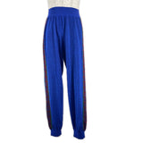 Gucci Interlocking G Web Line Lam Wool Pants