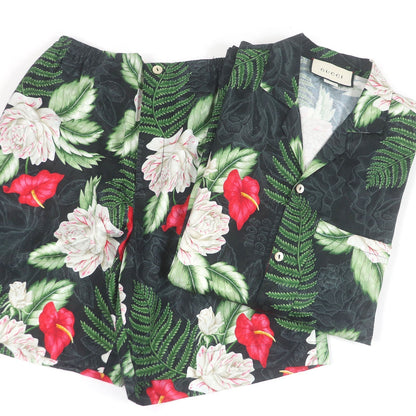 Gucci Aloha Shirt Shorts Set