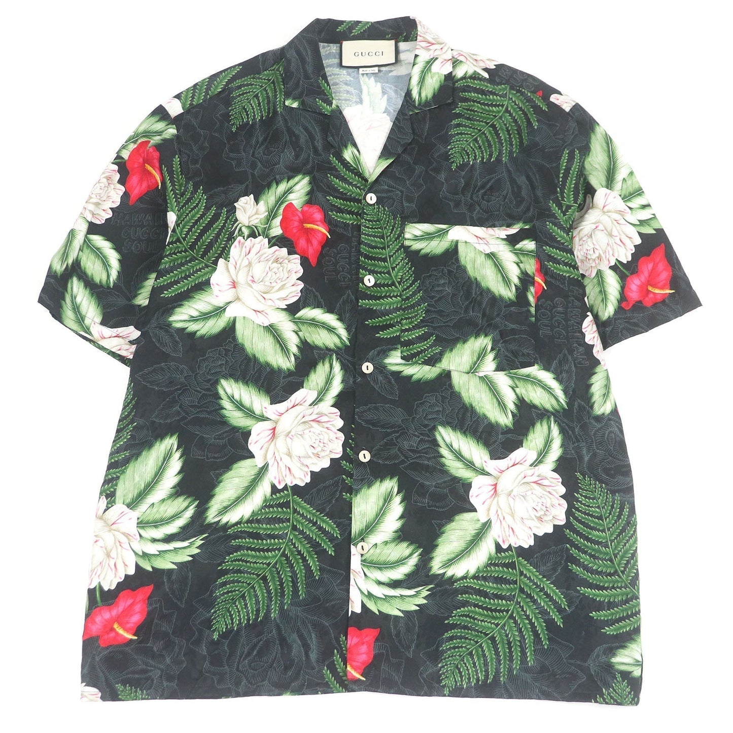 Gucci Aloha Shirt Shorts Set