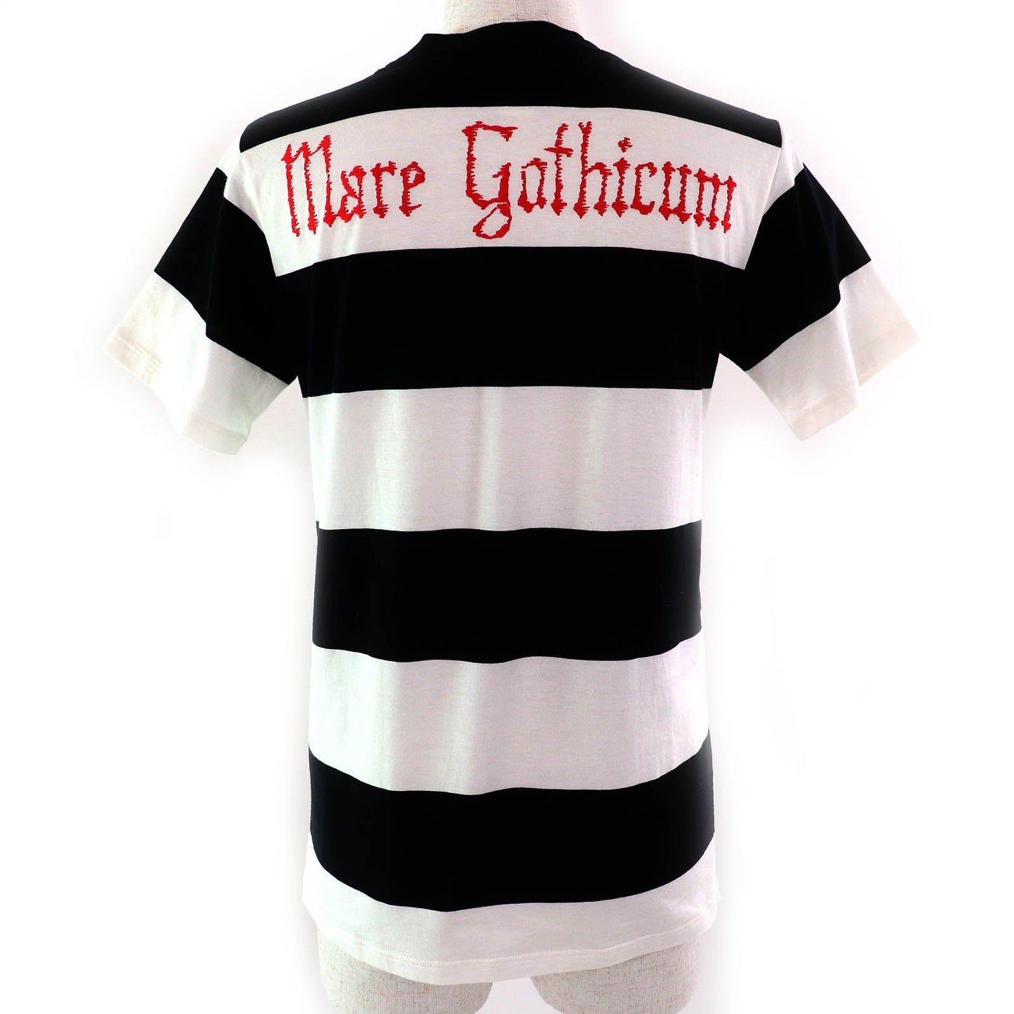 Gucci Mare Gothicum Flower Stud Border Pattern T-shirt
