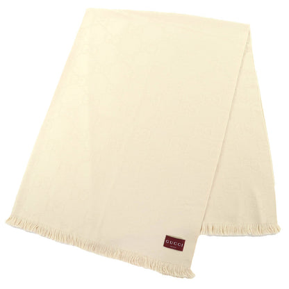 Gucci GG Jacquard Wool Shawl Blanket