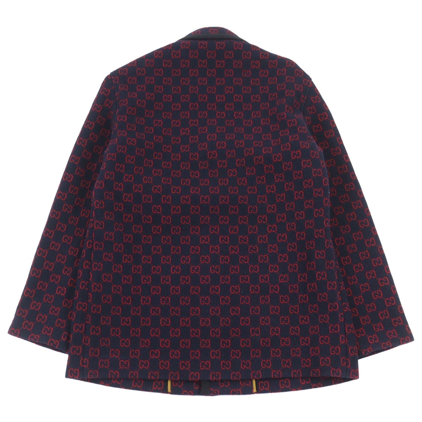 Gucci GG jacquard wool coat