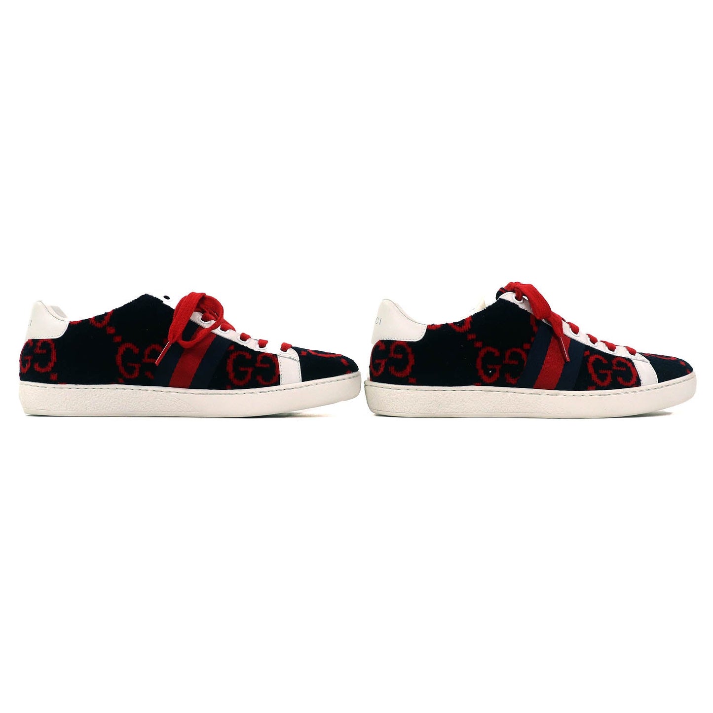 Gucci Low cut sneakers Terry cloth GG pattern sneakers