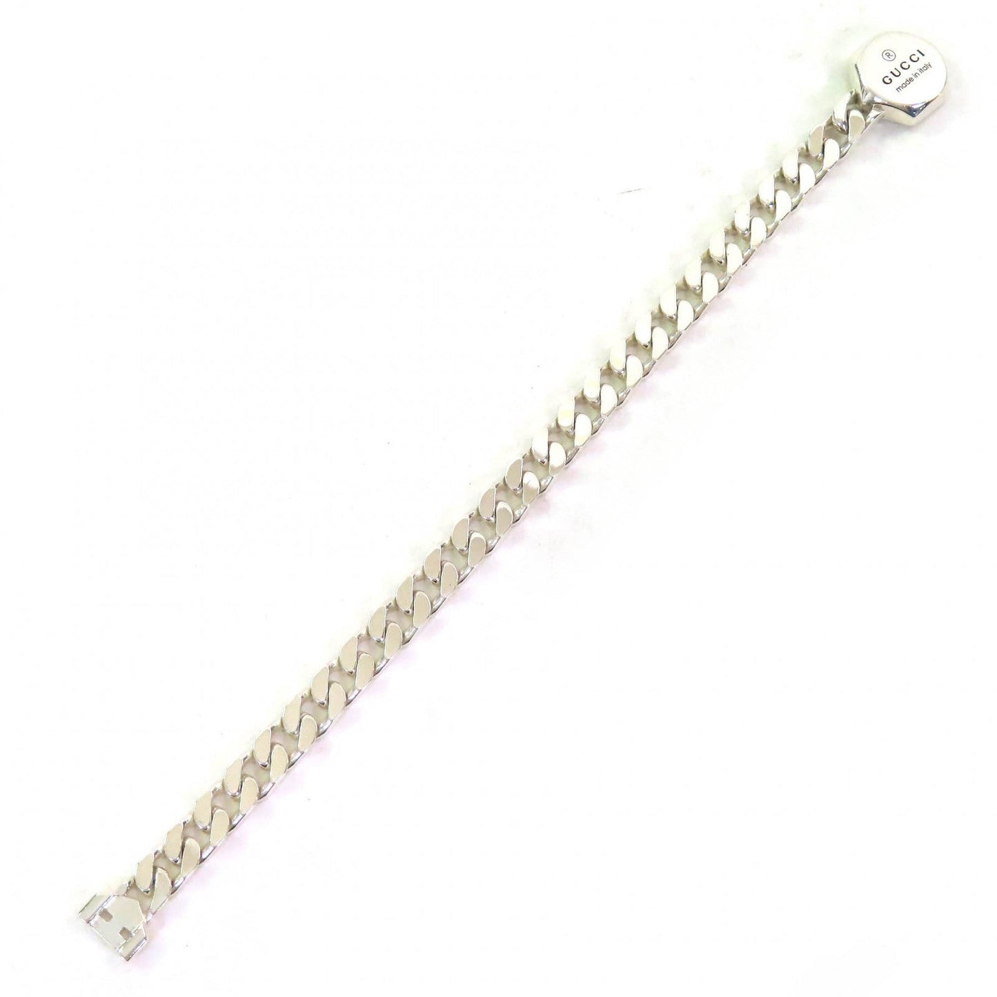 Gucci  Bure Rubbed T logo bangle Silver Bracelet