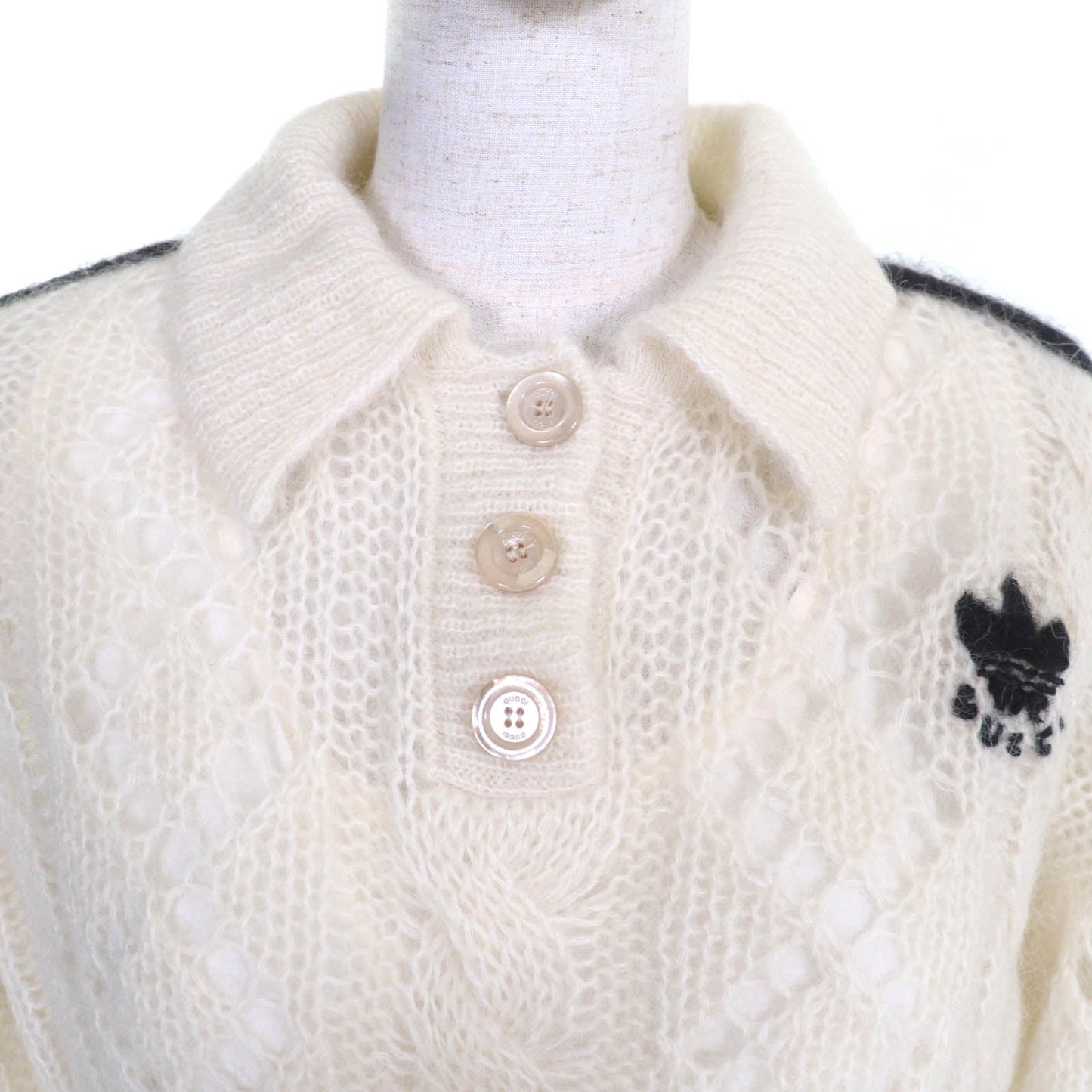Gucci×adidas Knit Mohair Sweater