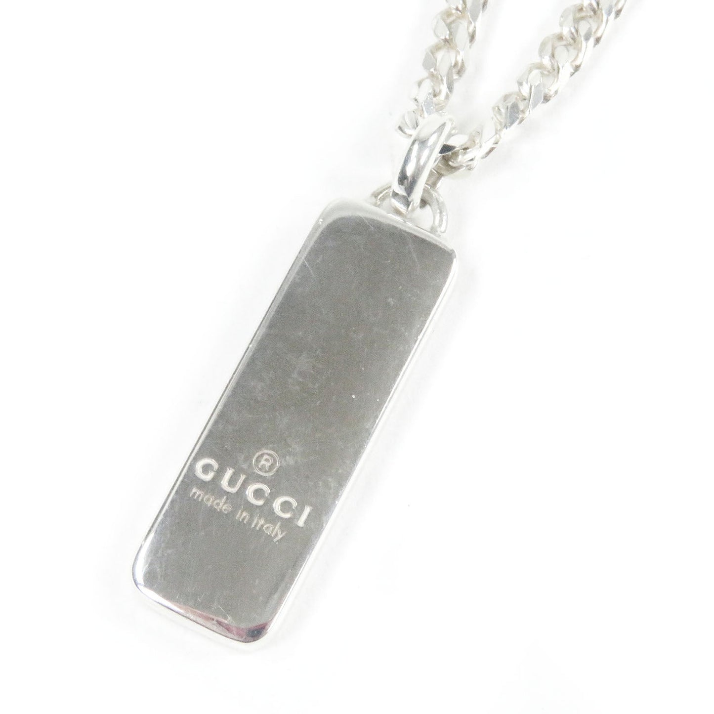Gucci Diagonal Interlocking G AG925 Necklace