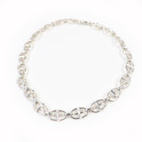 Gucci Double G Anchor Chain Silver 925 Necklace