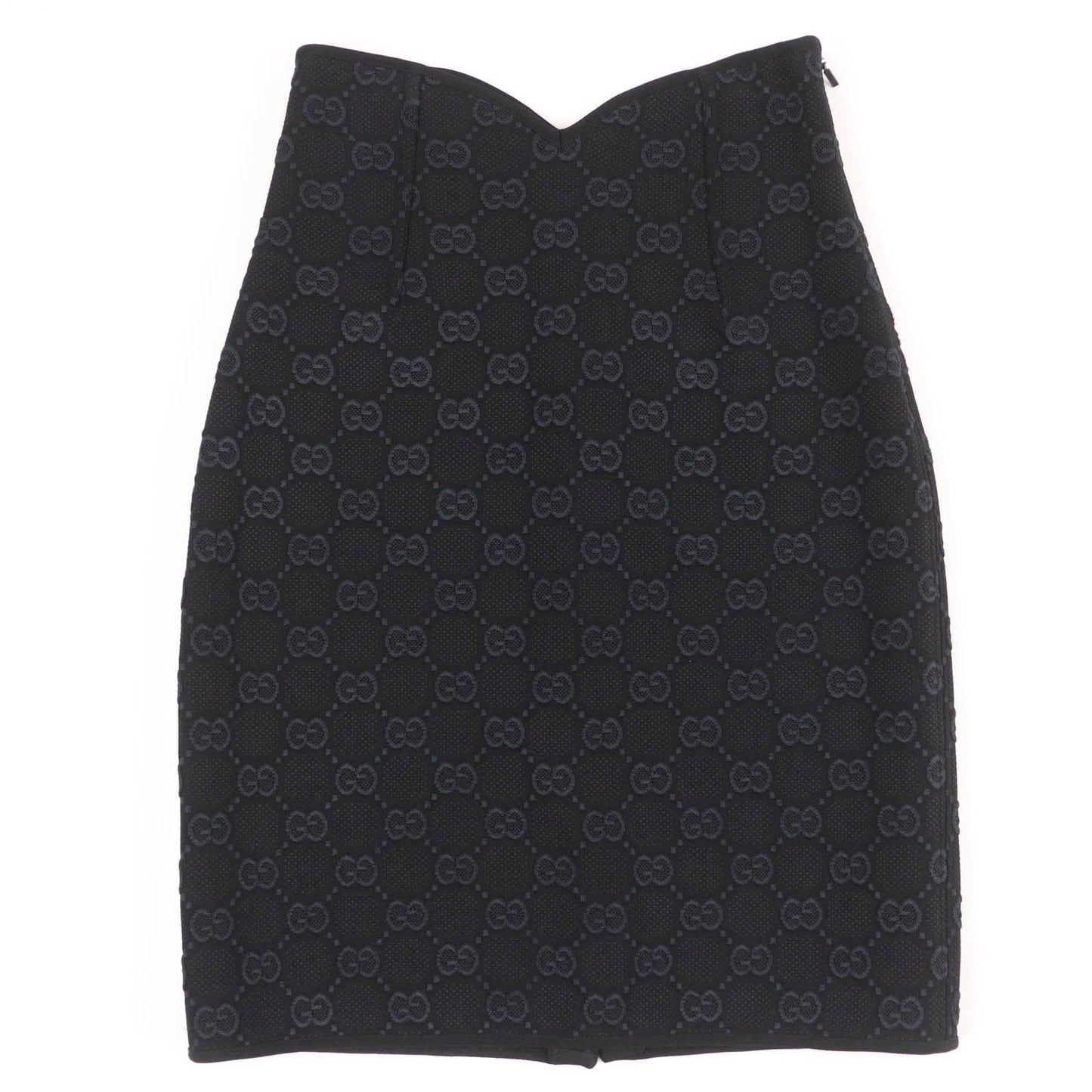 Gucci GG Viscose Crepe Skirt
