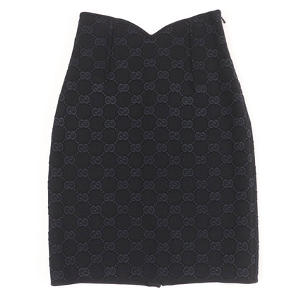 Gucci GG Viscose Crepe Skirt
