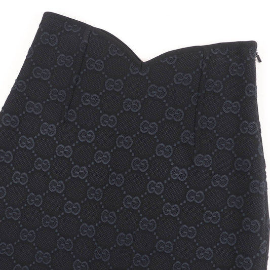 Gucci GG Viscose Crepe Skirt