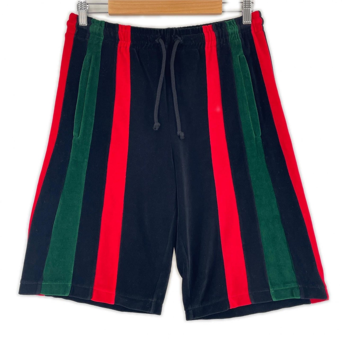 Gucci Web line logo embroidery Cotton Shorts