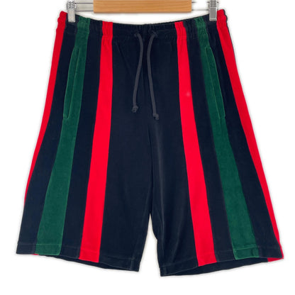 Gucci Web line logo embroidery Cotton Shorts