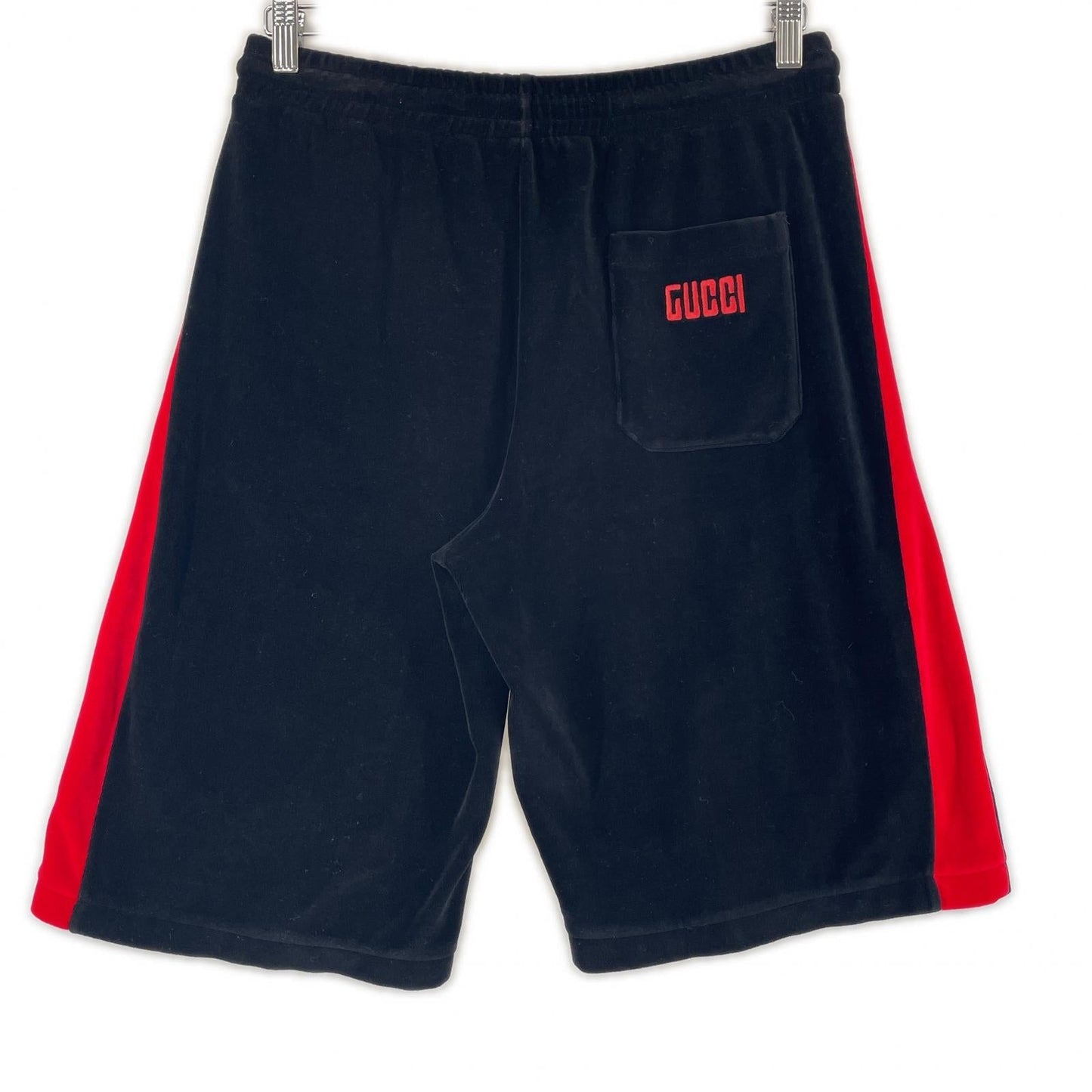 Gucci Web line logo embroidery Cotton Shorts