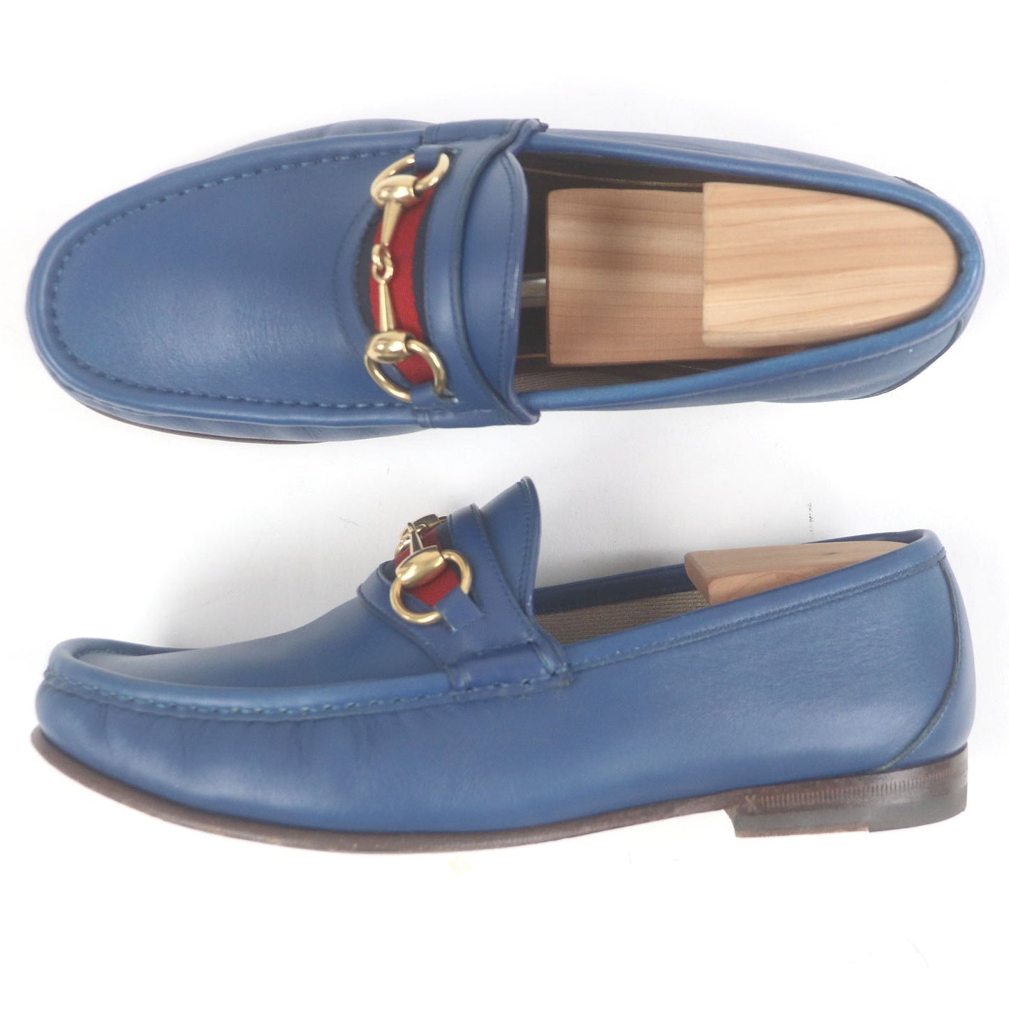 Gucci Horsebit Leather Loafers