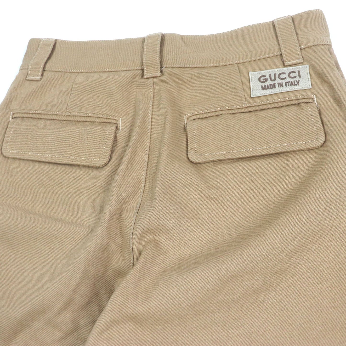 Gucci Embossed GG logo Organic Cotton Denim Pants