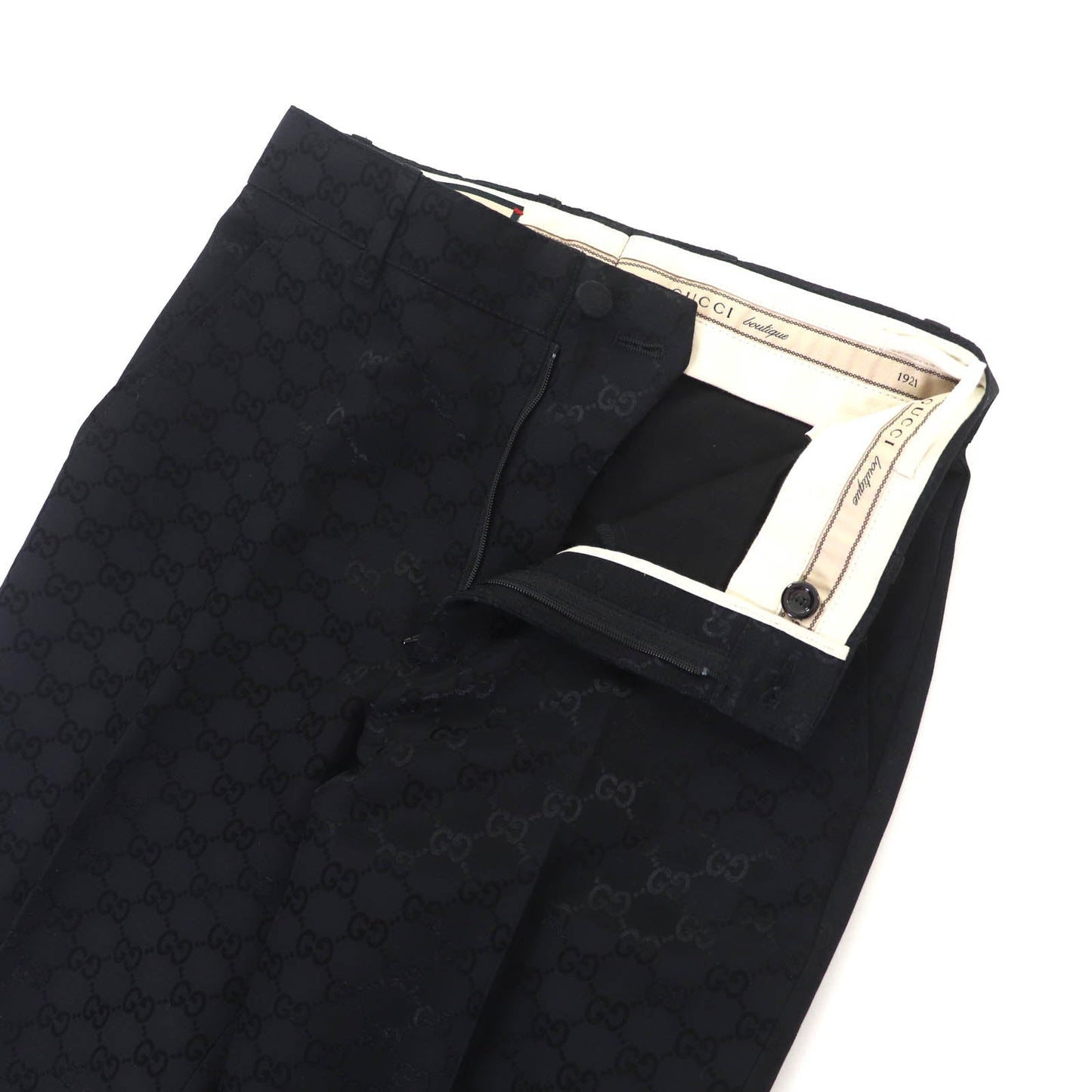 Gucci GG Pattern Cotton Pants