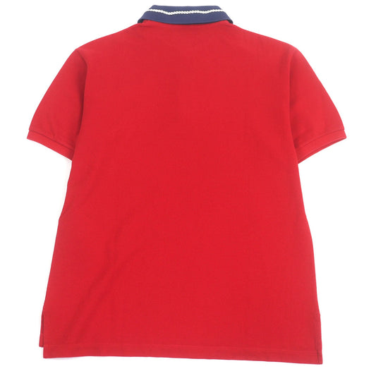 Gucci GG logo Rope Embroidery Short Sleeve Polo Shirt