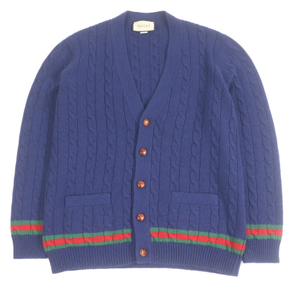 Gucci Web line Cashmere Cardigan