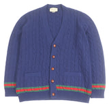 Gucci Web line Cashmere Cardigan