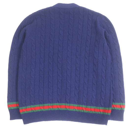 Gucci Web line Cashmere Cardigan