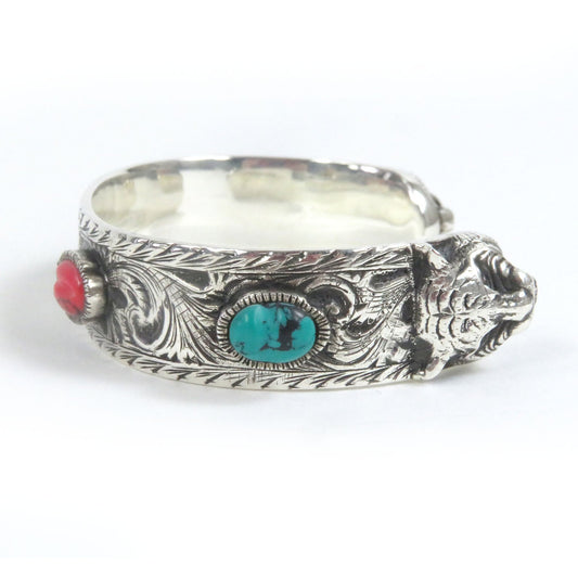 Gucci Le Marche des Merveilles Silver Bangle