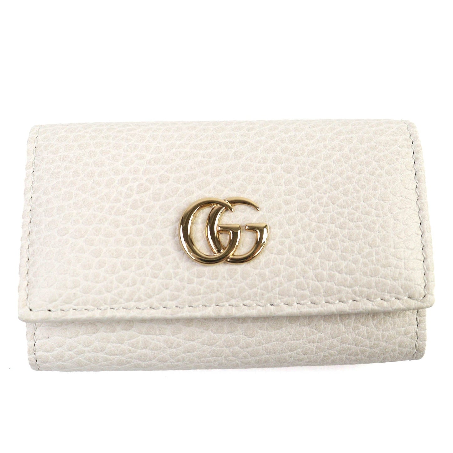 Gucci Double G Leather Key Holder