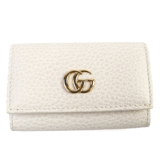 Gucci Double G Leather Key Holder