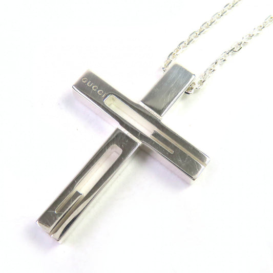 Gucci Cutout Cross AG925 Necklace