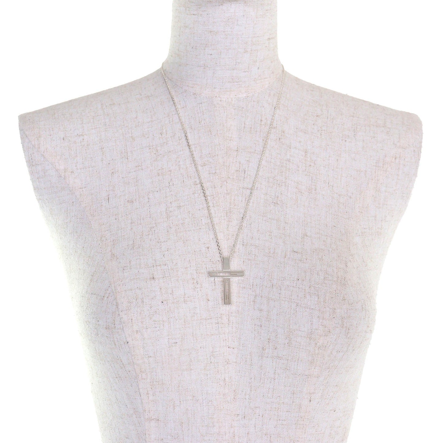 Gucci Cutout Cross AG925 Necklace
