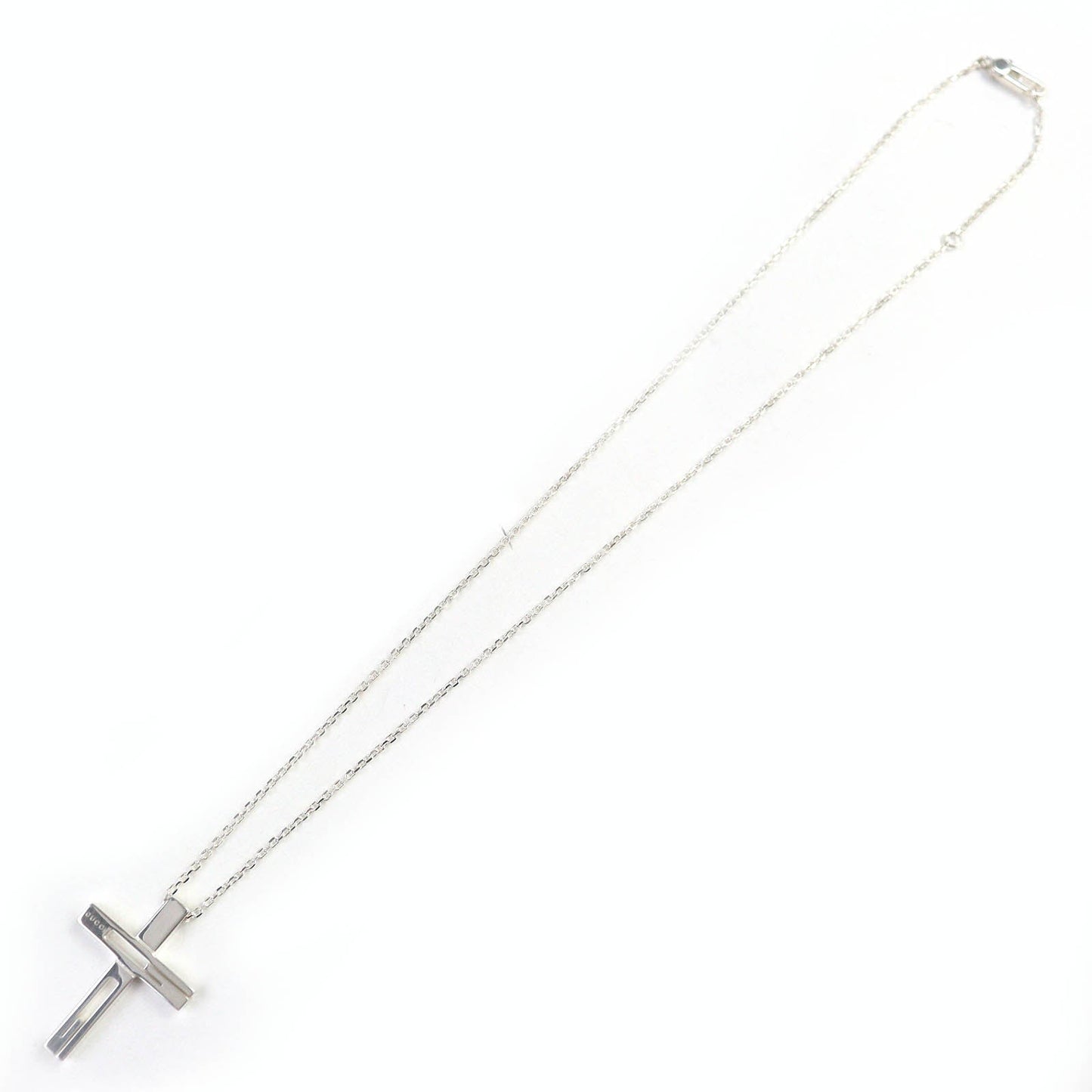 Gucci Cutout Cross AG925 Necklace