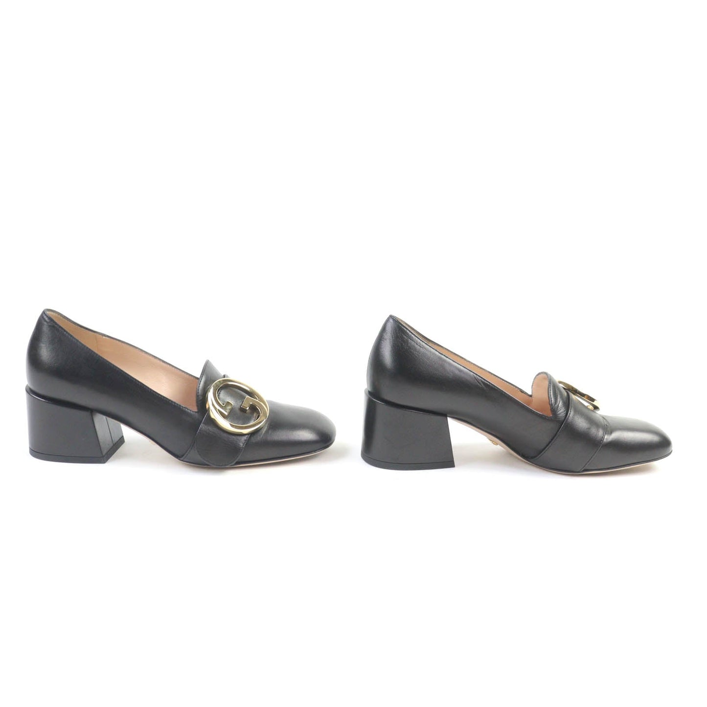 Gucci Interlocking G Mid Heel Pumps
