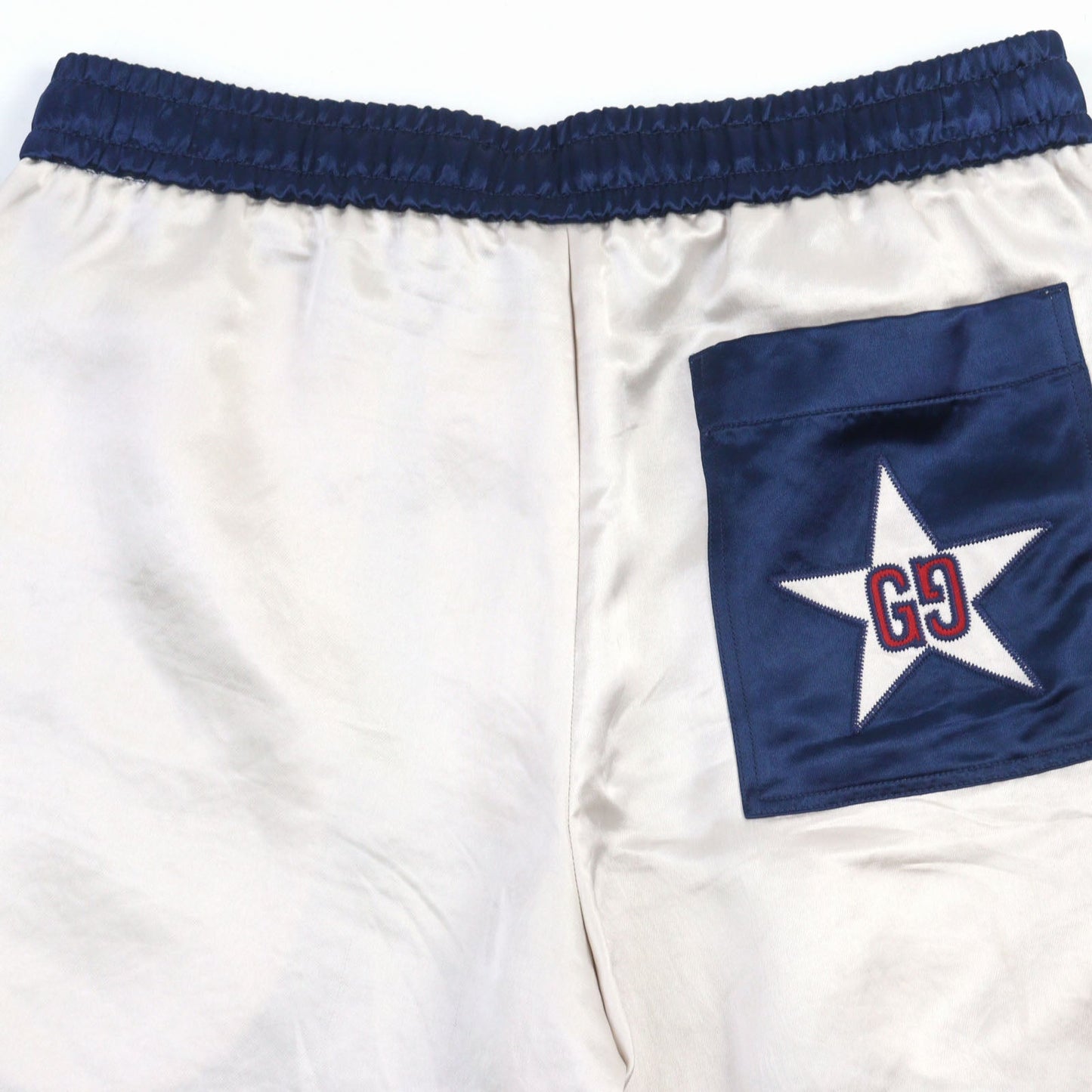 Gucci Satin GG star Acetate Shorts