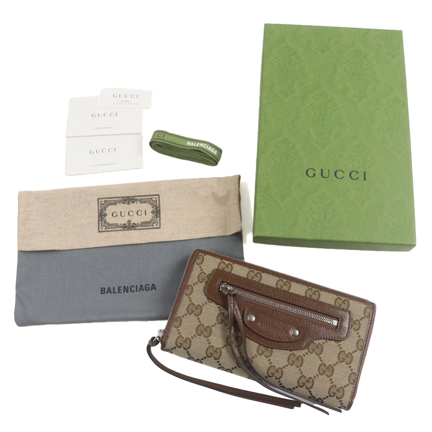 Gucci×Balenciaga The Hacker Project Canvas Wallet