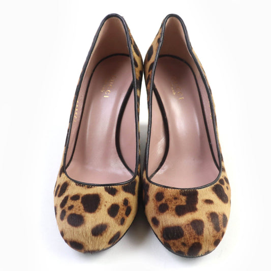 Gucci Interlocking G Harako Wedge Pumps
